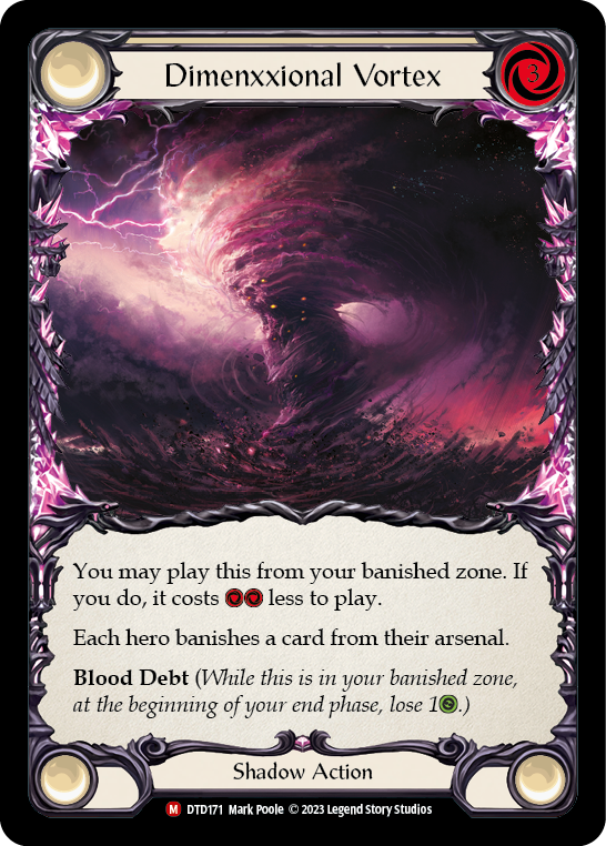 Dimenxxional Vortex | Majestic [Rainbow Foil]