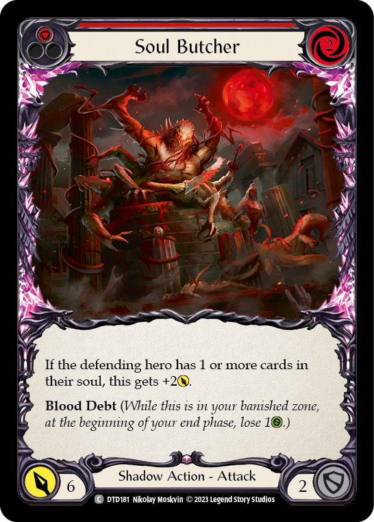 Soul Butcher (Red) | Common [Rainbow Foil]