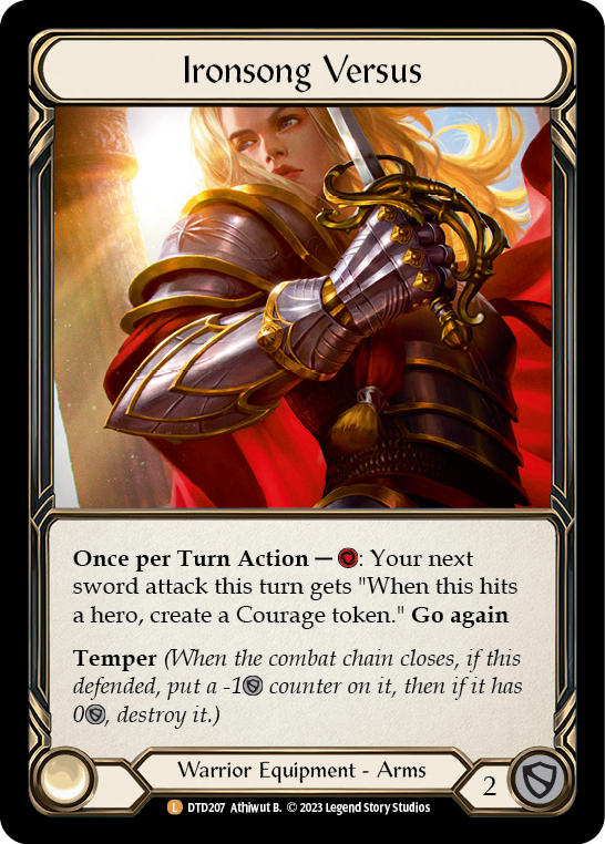 PCG9.5【Cold Foil】Dorinthea Ironsong Dorinthea – Fabarmory.com