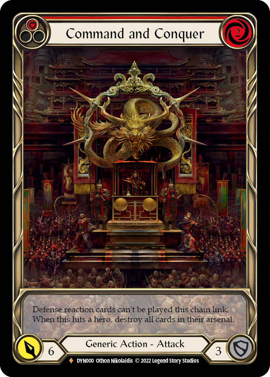 fabled cards flesh and blood Command and Conquer