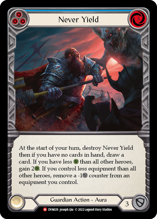 Never Yield | Majestic [Rainbow Foil]