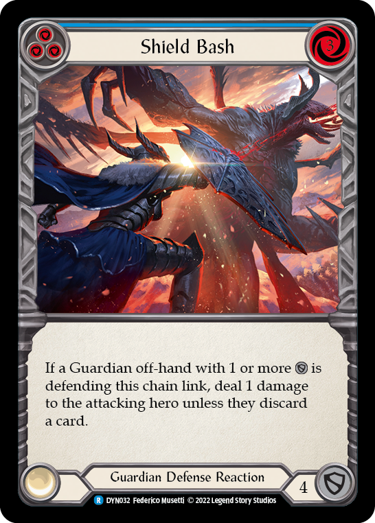 Shield Bash (Blue) | Rare