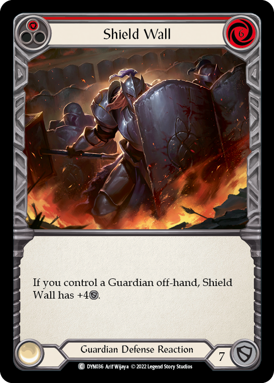 Shield Wall (Red) | Common