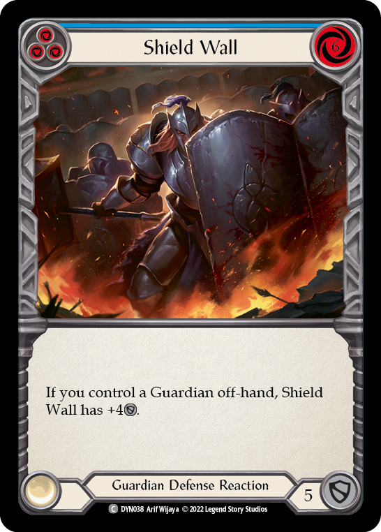 Shield Wall (Blue) | Common
