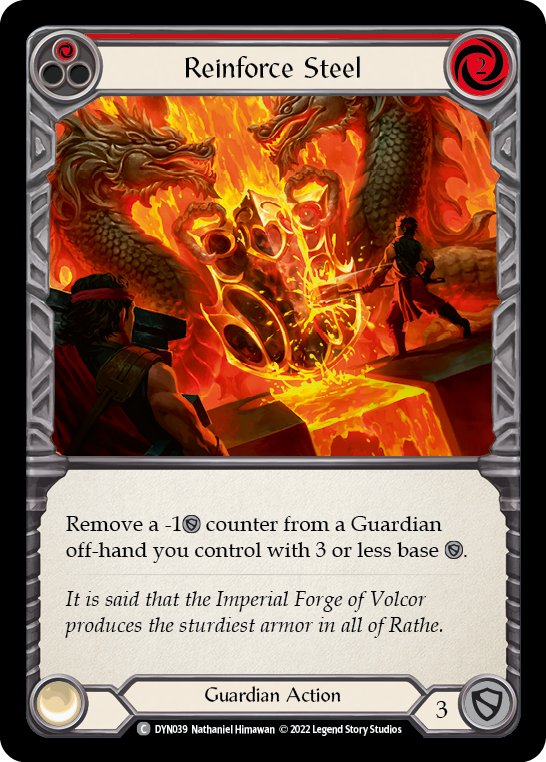 Reinforce Steel (Red) | Common