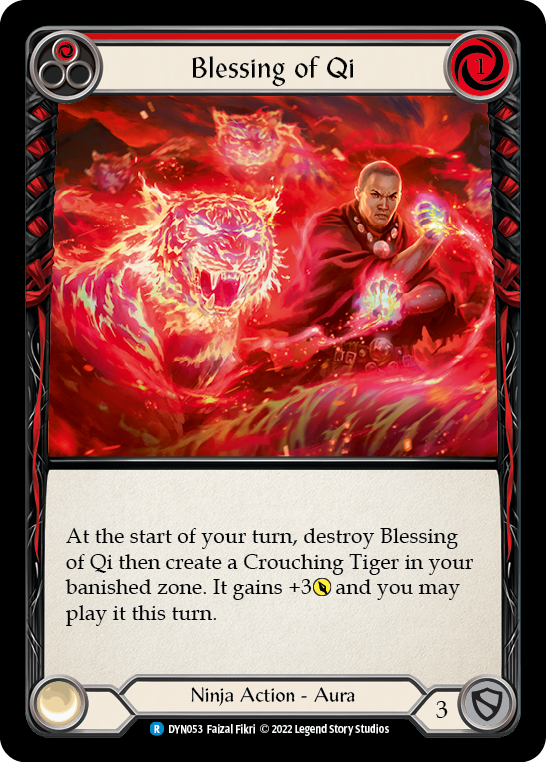 Blessing of Qi (Red) | Rare