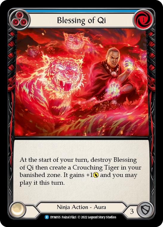 Blessing of Qi (Blue) | Rare