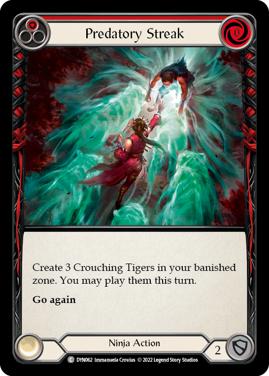 Predatory Streak (Red) | Common