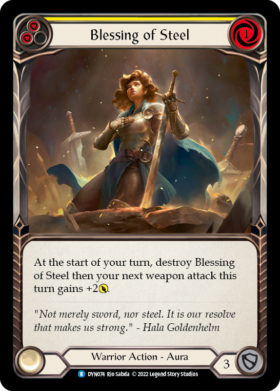 Blessing of Steel (Yellow) | Rare