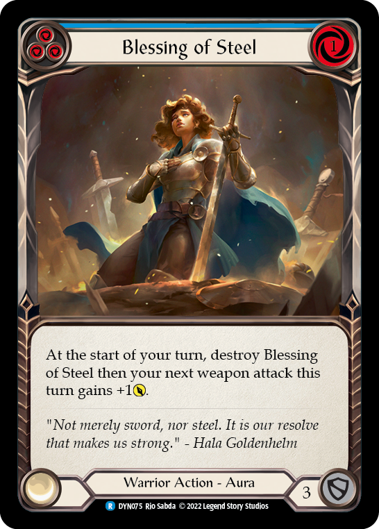 Blessing of Steel (Blue) | Rare