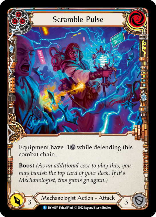 Scramble Pulse (Blue) | Rare