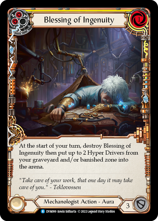 Blessing of Ingenuity (Yellow) | Rare