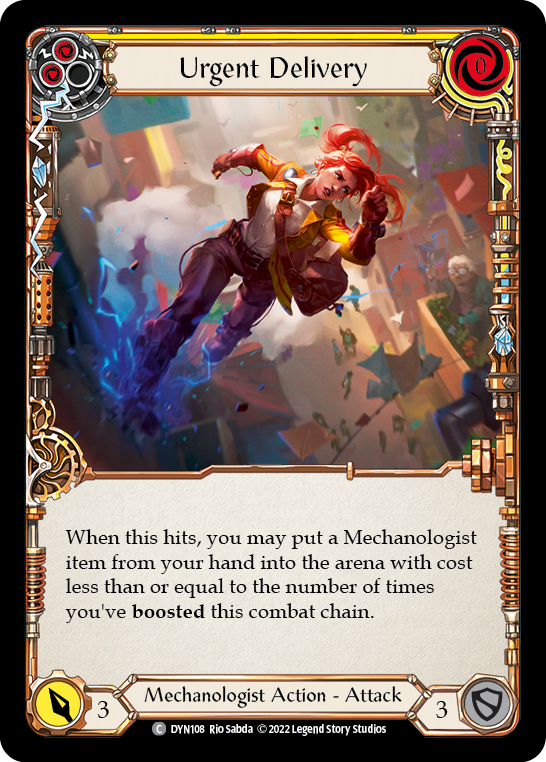 Urgent Delivery (Yellow) | Common