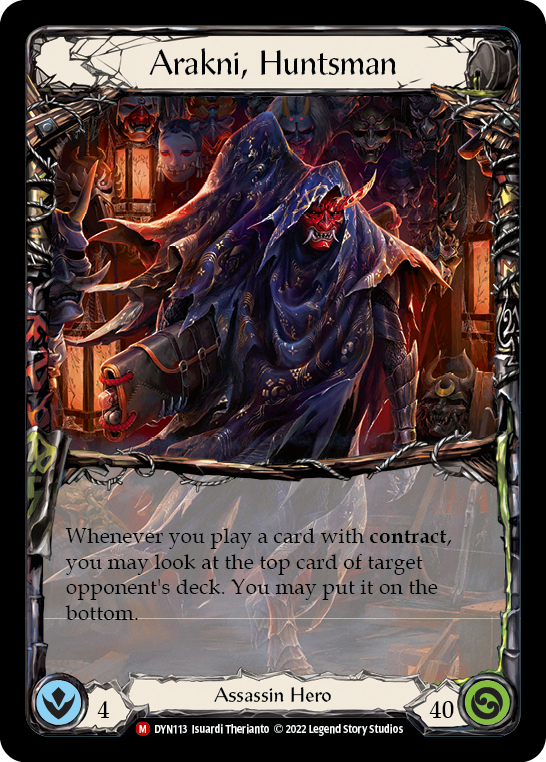 Arakni, Huntsman | Majestic