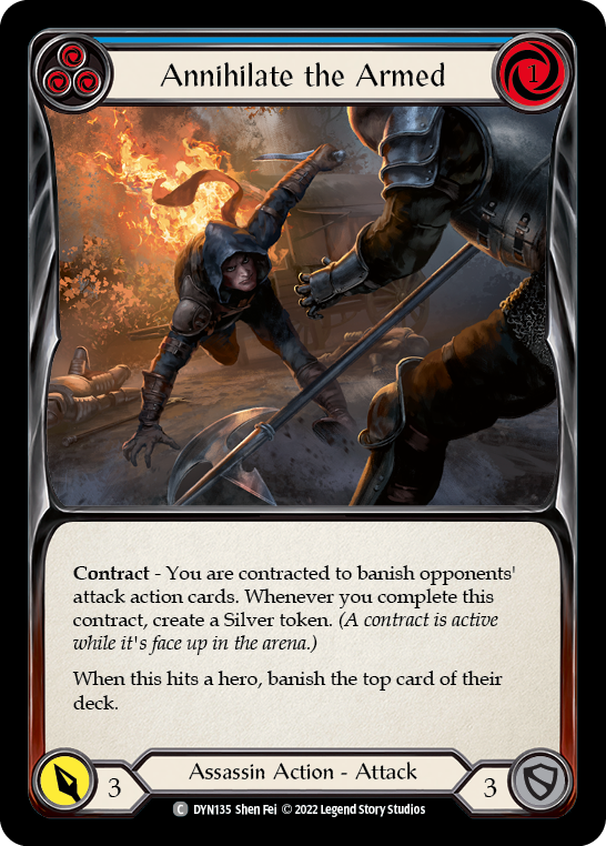Annihilate the Armed (Blue) | Common