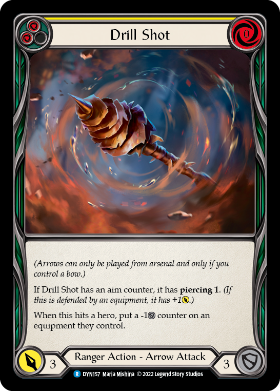 Drill Shot (Yellow) | Rare [Rainbow Foil]