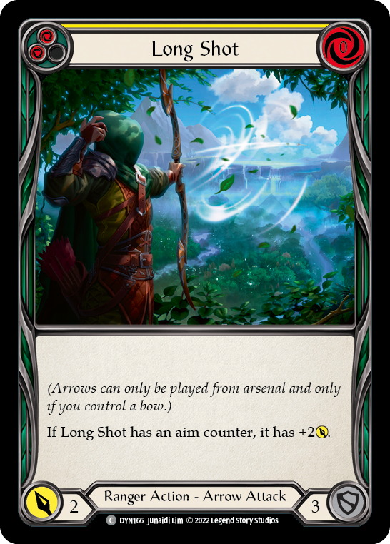 Long Shot (Yellow) | Common [Rainbow Foil]