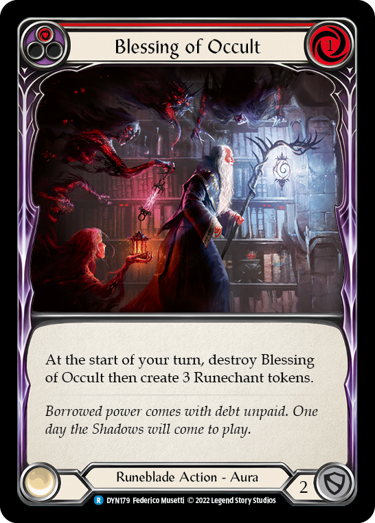 Blessing of Occult (Red) | Rare