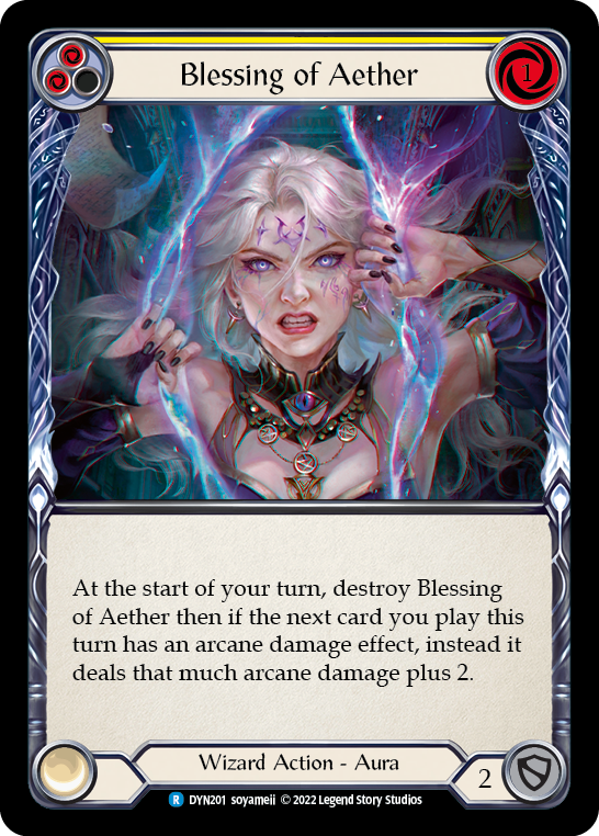 Blessing of Aether (Yellow) | Rare