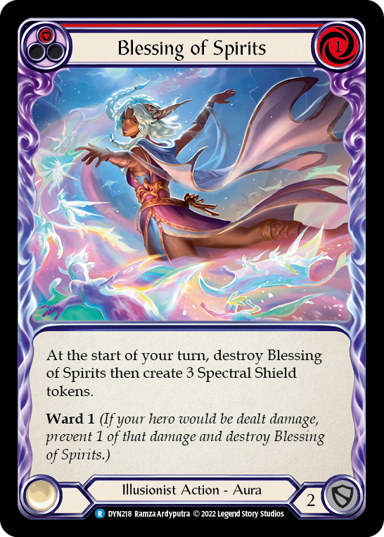 Blessing of Spirits (Red) | Rare