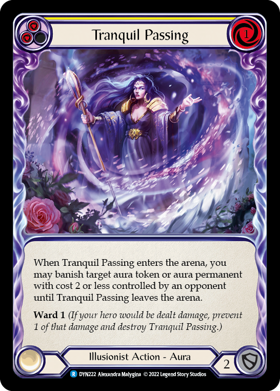 Tranquil Passing (Yellow) | Rare