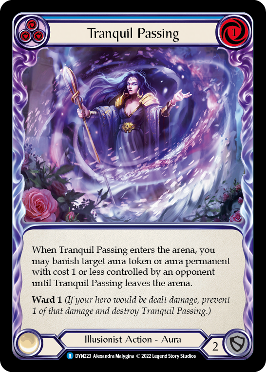 Tranquil Passing (Blue) | Rare