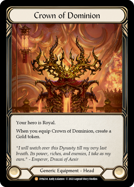 Crown of Dominion | Legendary [Cold Foil]