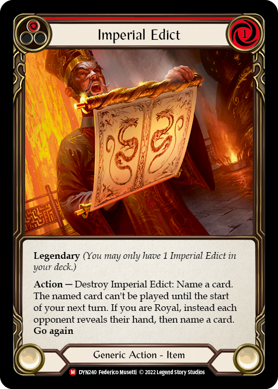 Imperial Edict | Majestic [Rainbow Foil]