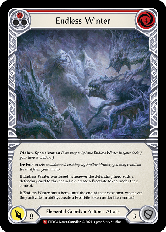 Endless Winter | Majestic [Rainbow Foil] - First Edition