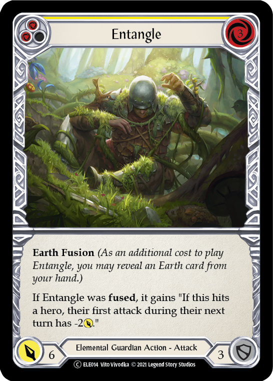 Entangle (Yellow) | Common [Rainbow Foil] - Unlimited