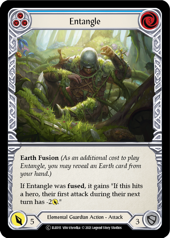 Entangle (Blue) | Common [Rainbow Foil] - Unlimited