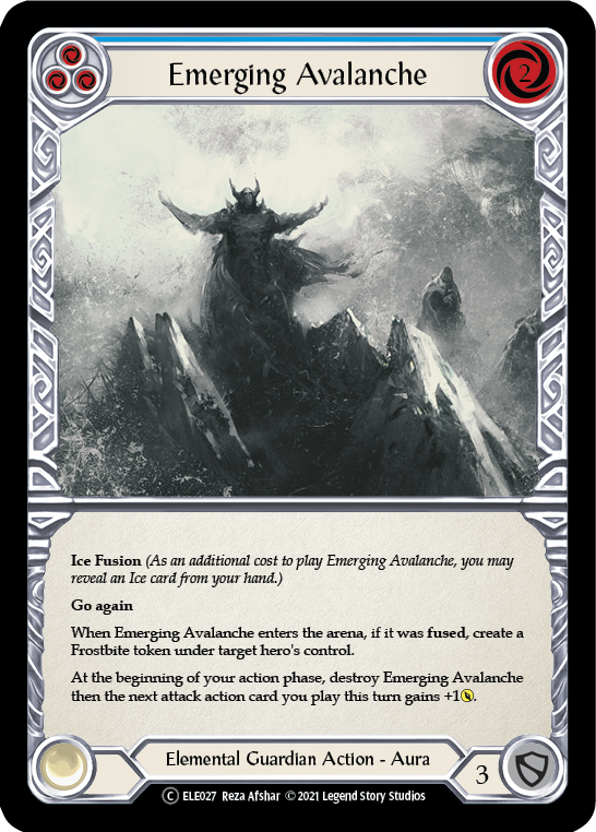 Emerging Avalanche (Blue) | Common - Unlimited