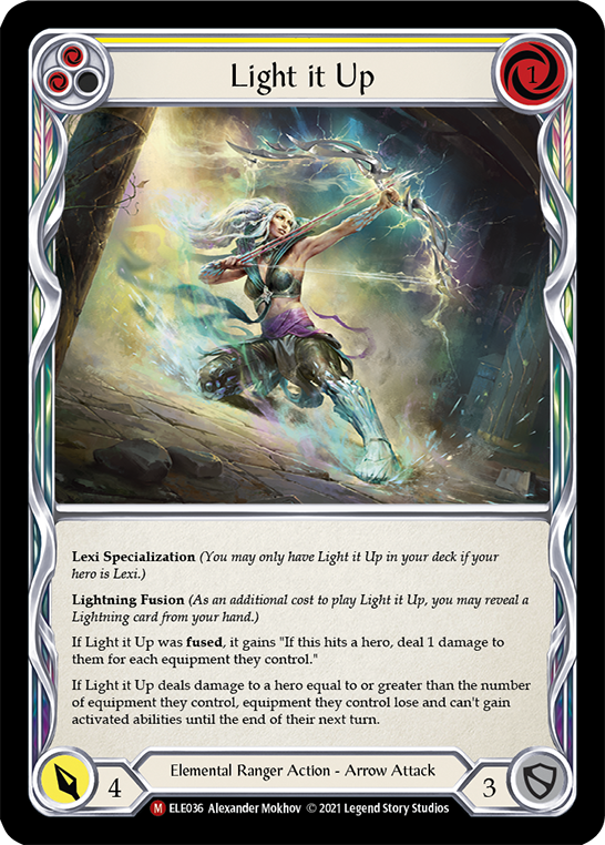 Light it Up | Majestic [Rainbow Foil] - First Edition