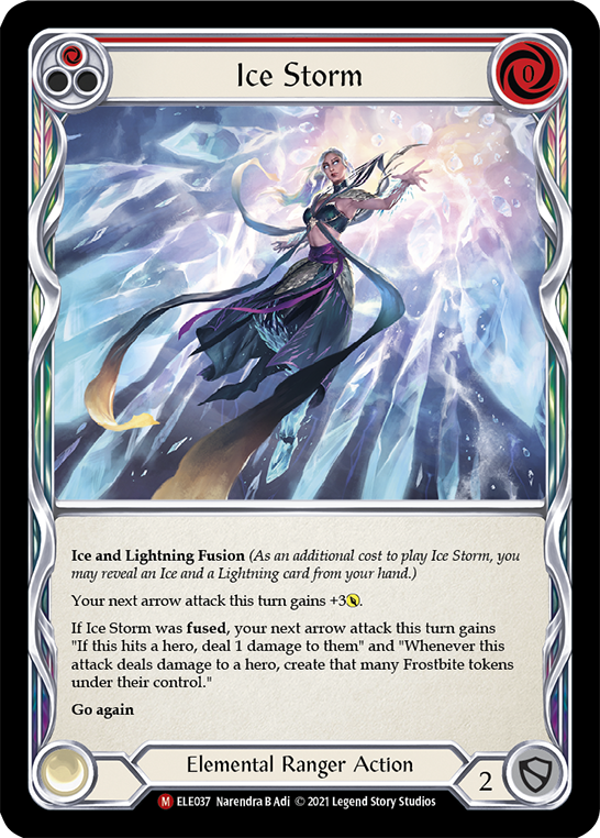 Ice Storm | Majestic [Rainbow Foil] - First Edition