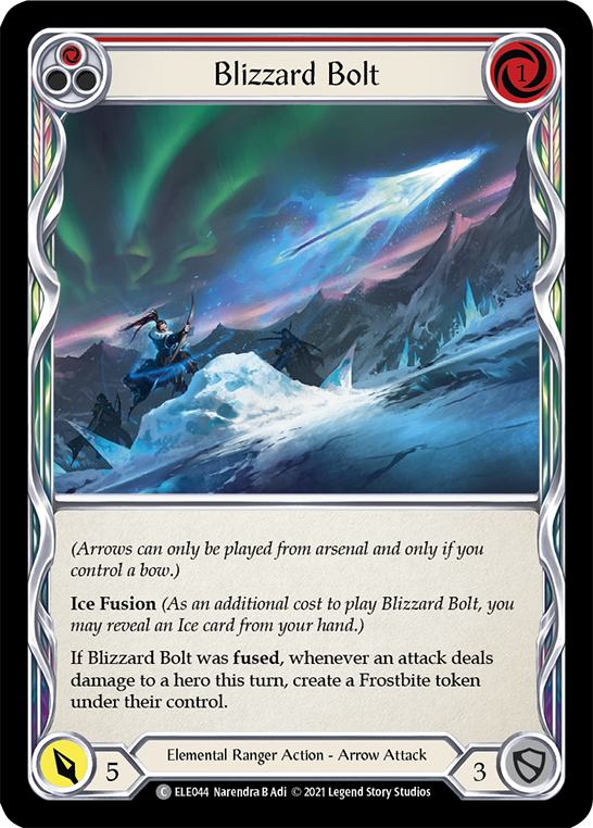 Blizzard Bolt (Red) | Common - First Edition