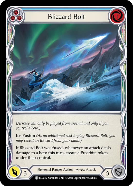 Blizzard Bolt (Blue) | Common - First Edition