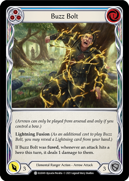 Buzz Bolt (Blue) | Common - First Edition