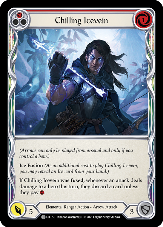 Chilling Icevein (Red) | Common - First Edition