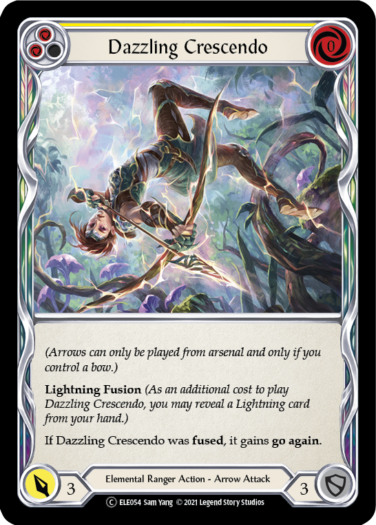 Dazzling Crescendo (Yellow) | Common - Unlimited