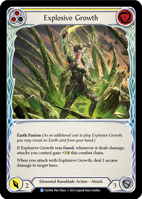 Explosive Growth (Yellow) | Rare - First Edition