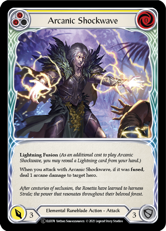 Arcanic Shockwave (Yellow) | Common - Unlimited