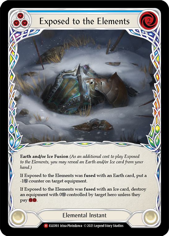 Exposed to the Elements | Majestic [Rainbow Foil] - First Edition