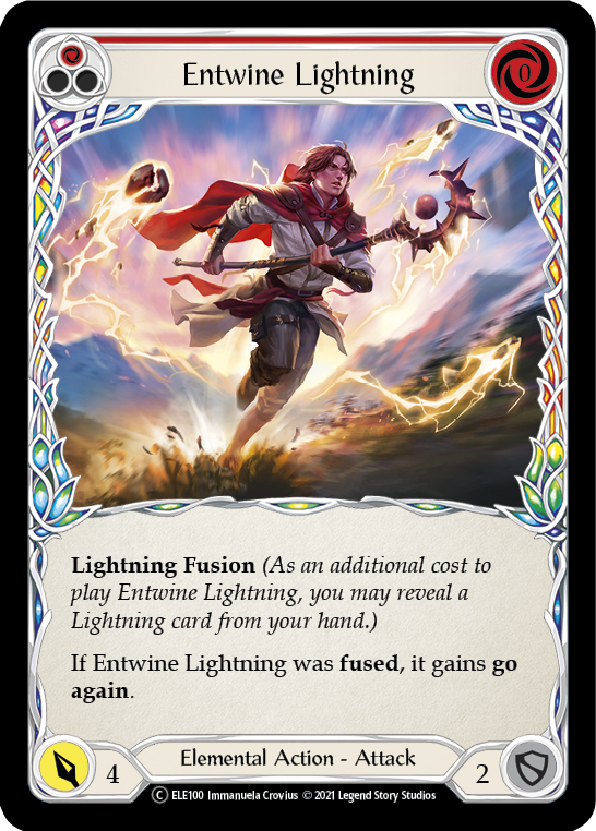 Entwine Lightning (Red) | Common - Unlimited
