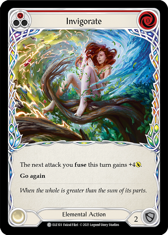 Invigorate (Red) | Common - First Edition