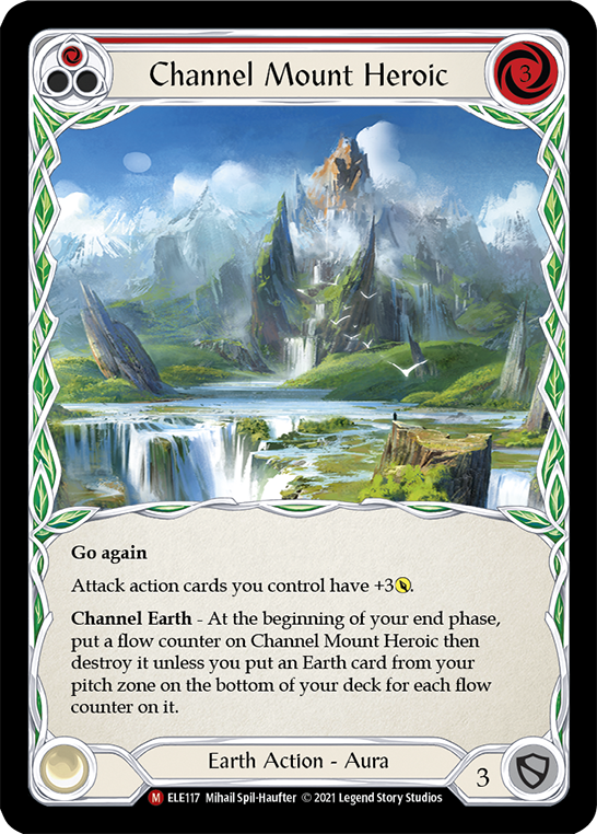 Channel Mount Heroic | Majestic [Rainbow Foil] - First Edition
