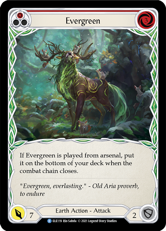 Evergreen (Red) | Rare - First Edition