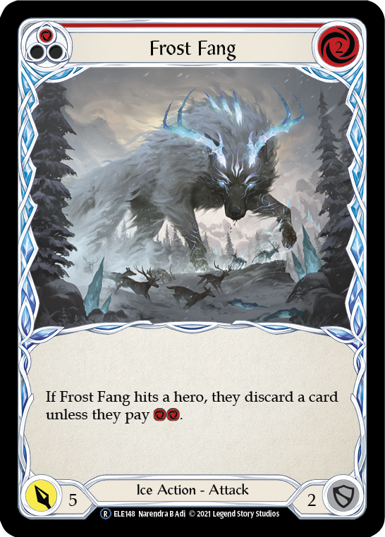 Frost Fang (Red) | Rare [Rainbow Foil] - Unlimited