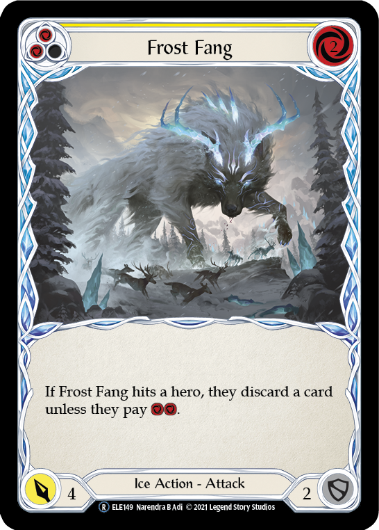Frost Fang (Yellow) | Rare - Unlimited
