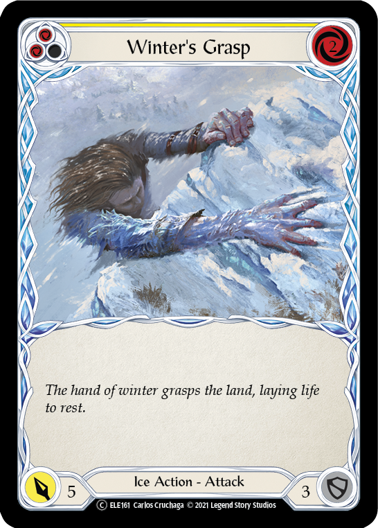 Winter's Grasp (Yellow) | Common - Unlimited