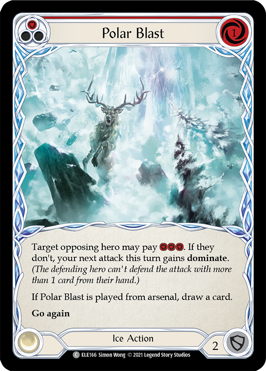 Polar Blast (Red) | Common - First Edition